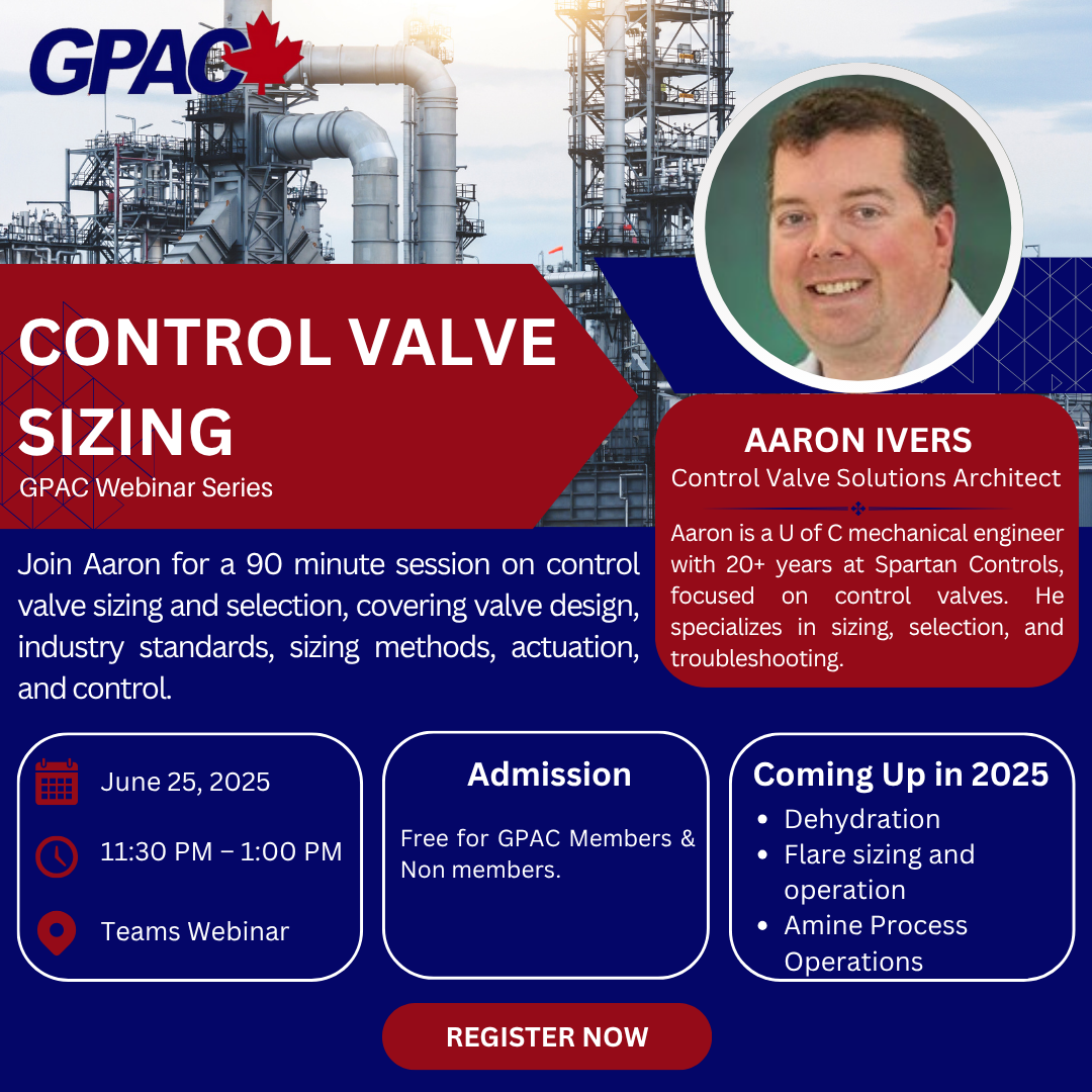 GPAC Webinar Series: Control Valve Sizing